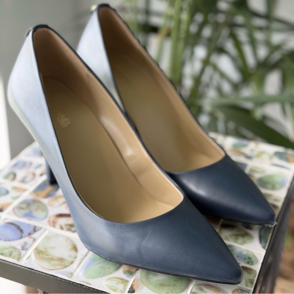 Michael Kors Navy Blue Heels